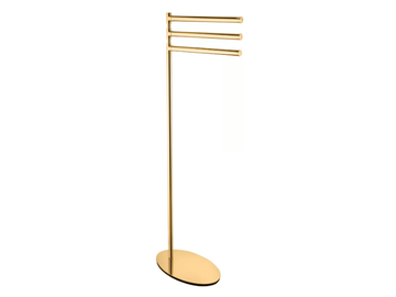 TOLOMEO 45317 - Swivel standing metal towel rack by Rubinetterie Frattini - view 3